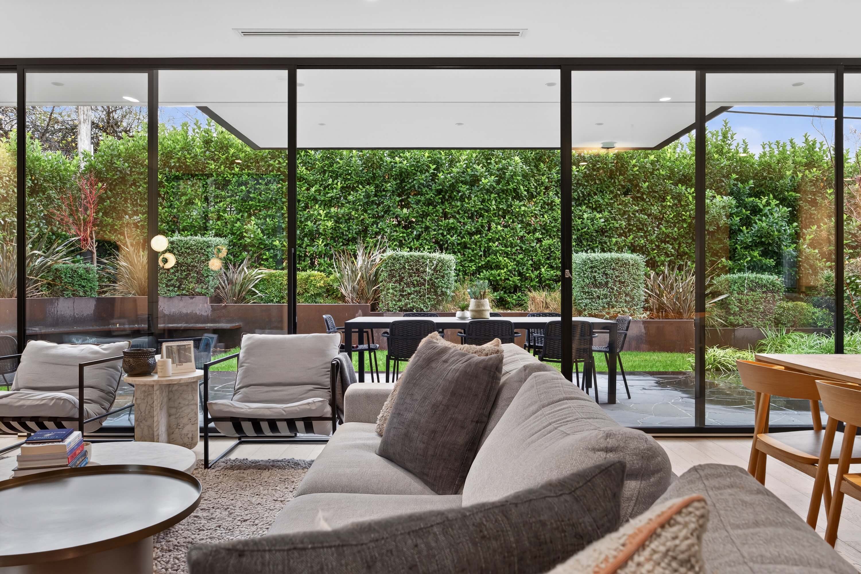 Canberra home living space architectural photography