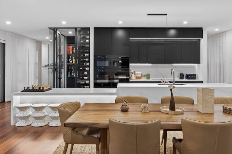 ACT home modern kitchen design interior HDR real estate photography